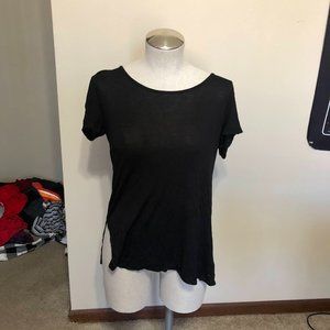 BKE Open Back Loose Fitting Shirt